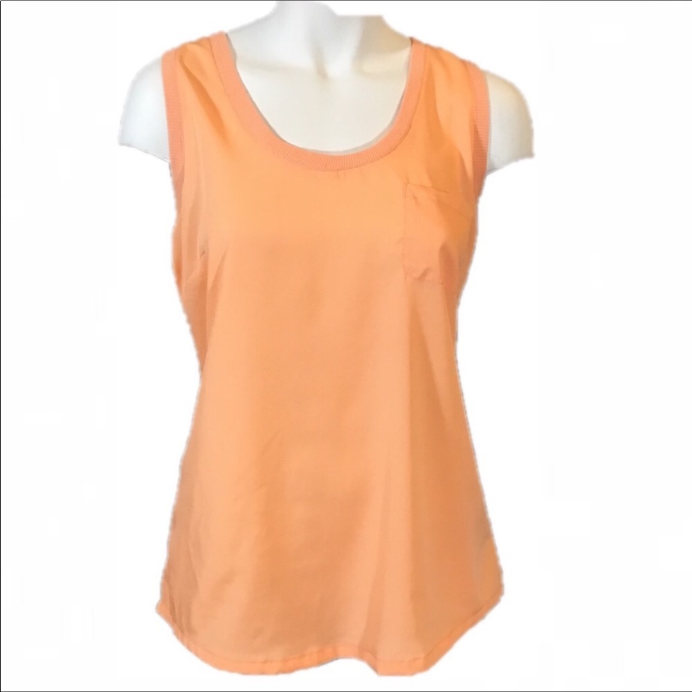 Banana Republic orange tank top NWT